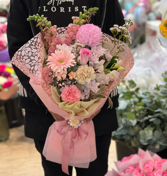 Blossoming Pink & Blush Bouquet